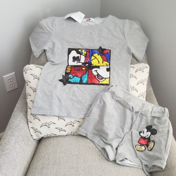 boutique Pants - Mickey short set!